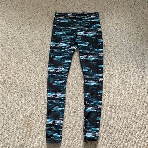 Fabletics paintstroke workout leggings